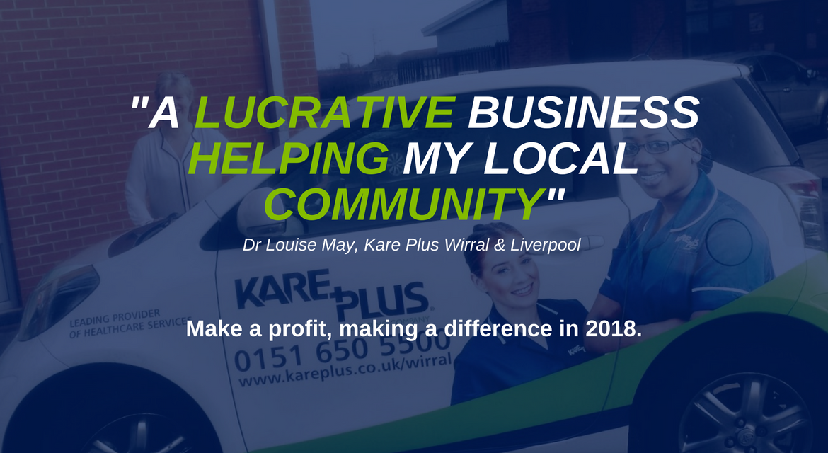 Kare Plus franchise owner quote: 'A lucrative business helping my local community'